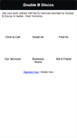 Mobile Screenshot of doublebdiscos.com